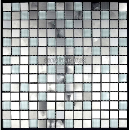 Mosaique et carrelage inox 1 m2 MULTI INOX REGULAR