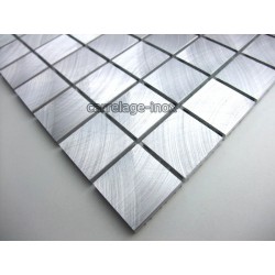 mosaico de aluminio piso de la ducha del cuarto de baño de aluminio de 25
