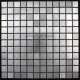 mosaique inox 1 m2 carrelage faience metal MIXTION