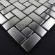Mosaico de acero inoxidable de la cocina de azulejos de la ducha HISA