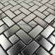 Mosaic stainless steel kitchen tiles shower Hisa