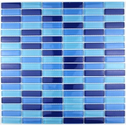 crystal mosaic wall shower bathroom sky-rect