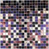 azulejo de mosaico de vidrio muro cocina y bano Strass Prune