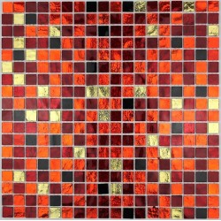 tile mosaic glass wall and floor Strass Chika