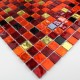 azulejo de mosaico de vidrio cocina bano gloss-chikStrass Chika