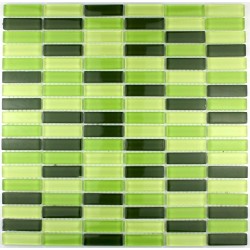 tile mosaic glass splashback kitchen opaline rectangular
