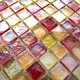 Mosaico bano y ducha mosaico vidrio Arezo Orange