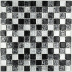 Mosaico muro y suelo vidrio luxnoir-23