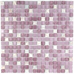 tile mosaic bathroom or shower glass and stone Rossi