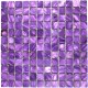crédence cuisine carrelage douche sol mosaïque douche nacre 23 violet