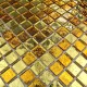 Azulejo mosaico de vidrio bano y ducha Strass Gold
