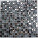 Mosaic stone and glass tile floor shower mvp-galb