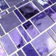 plaque mosaique verre murale salledebain et douche pulp-violet