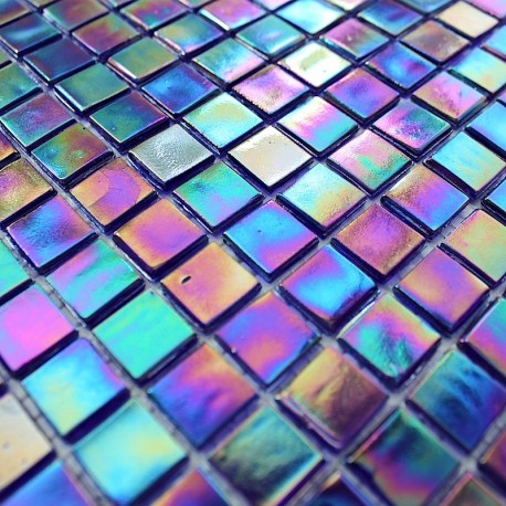 sample glass mosaic tile model mv-rainbowpetrole