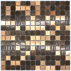mosaic antique copper metal tile kitchen and bathroom soul