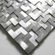 mosaico en aluminio de pared 1m Sekret