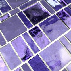 mosaic tile glass for wall bathroom and shower 1m-pulp-violet