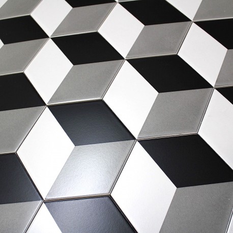 Patchwork tile imitation cement cim-cube