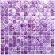 mosaique sol douche et mur salle de bain en nacre 1m nacarat violet