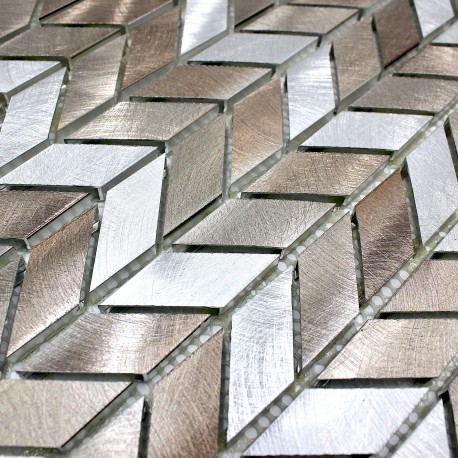 Mosaic aluminium tile kitchen and bathroom 1m-brony