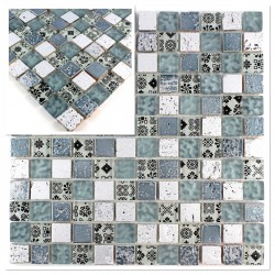 mosaic glass and stone sample tile model vp-milla