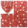 mosaique echantillon carrelage rouge modele vp-prado