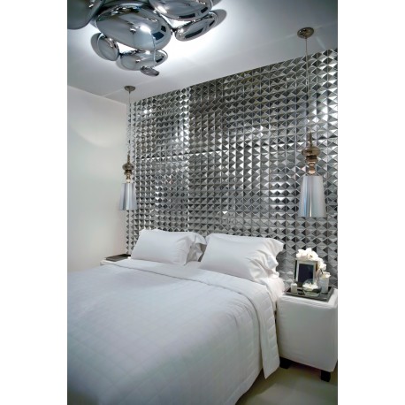 Tile wall stainless mosaic tiles ramses-miroir