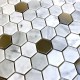 hexagonal azulejo cocina y bano malla mosaico de marmol mp-nuno