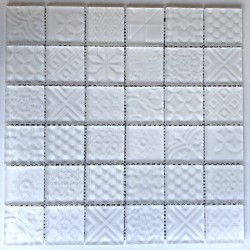 white mosaic tile for wall kitchen and bathroom mv-oskar