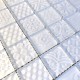Azulejo malla mosaico blanco para pared cocina y baño mv-oskar