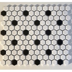 Mosaico de cerámica hexagonal para suelo o pared mp-daven