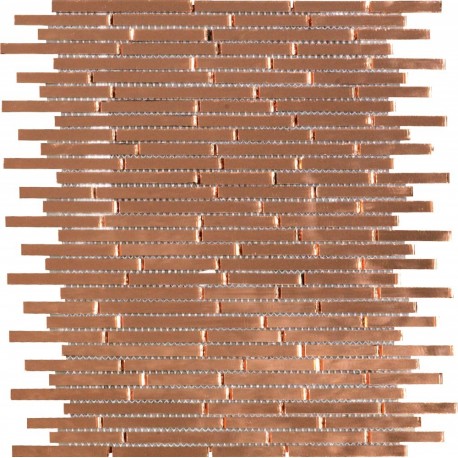 Glass copper mirror tile mosaic for wall kitchen and bathroom mv-henrik-cuivre