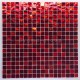 mosaico vidrio ducha cuarto de baño muro y suelo gloss-verGloss rouge