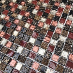 mosaic tile wall kitchen backsplash and bathroom 1m Lava