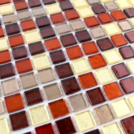 glass mosaic tile floor and wall 1m Tuno