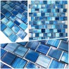 muestra mosaico de vidrio modelo drio bleu