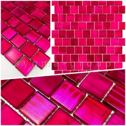 tile sample wall glass mosaic model drio rose
