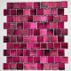 glass mosaic wall tile for kitchen and bathroom 1m drio violet