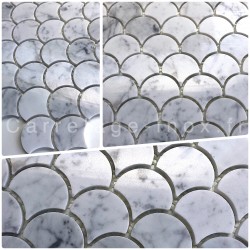 Marble Mosaic tile sample bathroom shower TIMPA