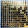 mosaico de acero inoxidable para baños y cocinas CARTO GOLD