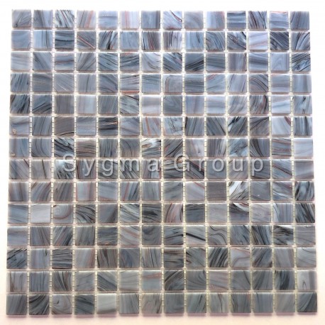 mosaic and grey tiles for wall or floor of bathroom and shower room Speculo Charron