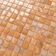 Mother pearl tile for shower floor and wall bathroom Nacarat Orange
