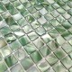 Backsplash kitchen tiles shower floor tile shower shell mosaic Nacarat Vert