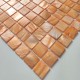 tile mother of pearl mosaic floor and wall 1m Nacarat Orange