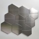 Stainless mosaic sheet tile backsplash or bathroom Kyoko