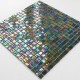 azulejo de mosaico de ducha vidrio Imperial Emeraude