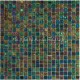 azulejo de mosaico de ducha vidrio Imperial Emeraude