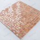 glass mosaic floor and wall for bathroom and shower Imperial Rose