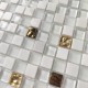 mosaic tile wall kitchen backsplash and bathroom 1m GLOW