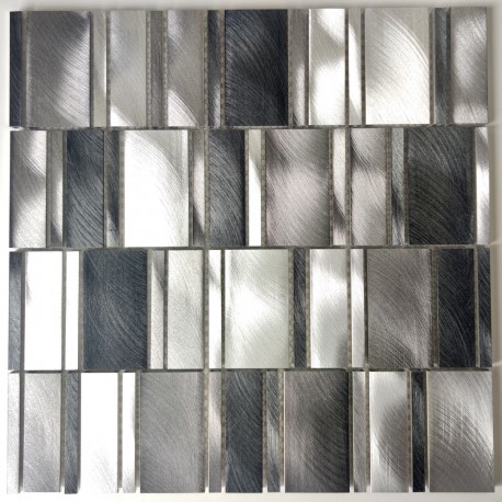 malla mosaico de aluminio Celeste
